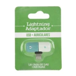Adattatore Lightning USB - Auricolari Verdi
