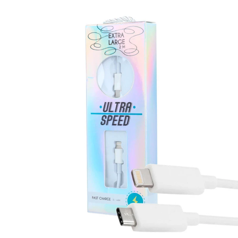 Cabo Lightning A USB Tipo C 2m Para IPhone - Image 3