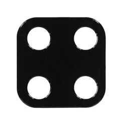 Copricamera Metallico Per Huawei Mate 20 Pro Nero