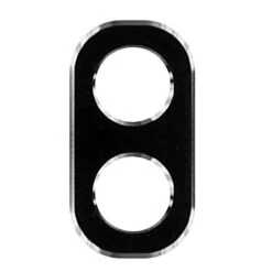 Copricamera Metallico Per Samsung Galaxy A20e Nero