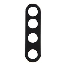 Copricamera Metallico Per Xiaomi Redmi Note 8 Nero