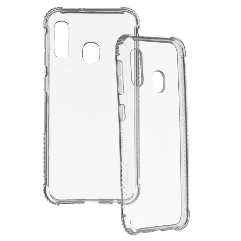 Cover Antiurto Rinforzata Trasparente Per Samsung Galaxy A40 - Image 3