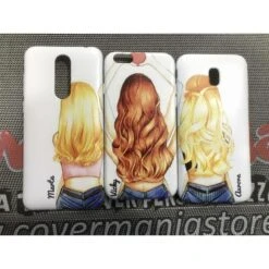 COVER DI COPPIA TRIO BEST FRIENDS Per APPLE SAMSUNG HUAWEI LG SONY ASUS WIKO XIAOMI