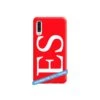 COVER INIZIALI BIG FONT ROSSO Per APPLE IPHONE SAMSUNG GALAXY HUAWEI ASUS LG ALCATEL SONY WIKO VODAFONE MICROSOFT NOKIA