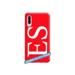 COVER INIZIALI BIG FONT ROSSO Per APPLE IPHONE SAMSUNG GALAXY HUAWEI ASUS LG ALCATEL SONY WIKO VODAFONE MICROSOFT NOKIA