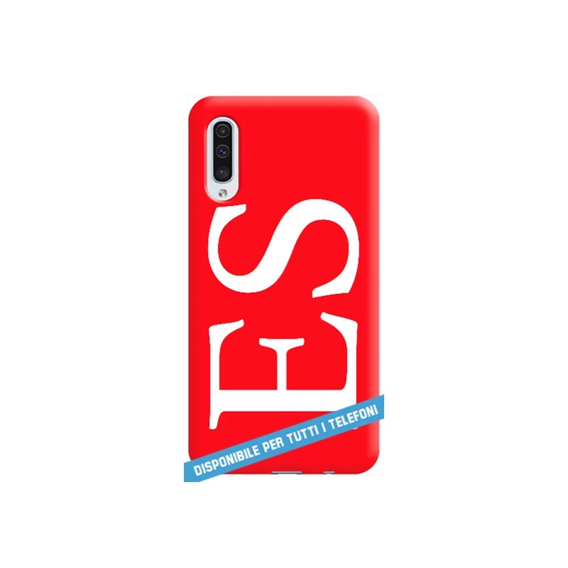 COVER INIZIALI BIG FONT ROSSO Per APPLE IPHONE SAMSUNG GALAXY HUAWEI ASUS LG ALCATEL SONY WIKO VODAFONE MICROSOFT NOKIA
