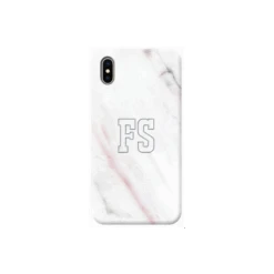 COVER INIZIALI MARMO STRIATO Per APPLE IPHONE SAMSUNG GALAXY HUAWEI ASUS LG ALCATEL SONY WIKO VODAFONE MICROSOFT NOKIA