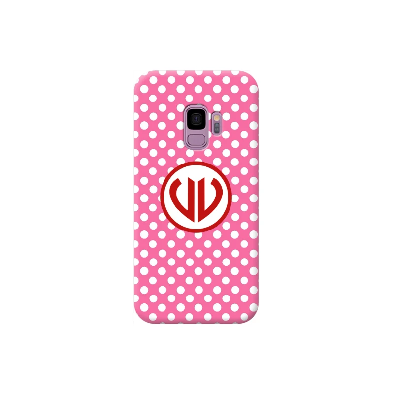 COVER INIZIALI MONOGRAM POI Per APPLE IPHONE SAMSUNG GALAXY HUAWEI ASUS LG ALCATEL SONY WIKO VODAFONE MICROSOFT NOKIA