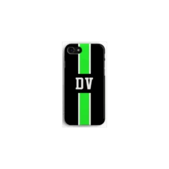 COVER INIZIALI RIGA VERDE Per APPLE IPHONE SAMSUNG GALAXY HUAWEI ASUS LG ALCATEL SONY WIKO VODAFONE MICROSOFT NOKIA