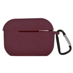 Cover Per Auricolari Wireless Pro Di Silicone Tinta Unita Buganvilla Compatibile Con Airpods Pro