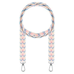 Lanyard Bordado Fio Étnico - Cordão Para Telemóvel E Bolsa
