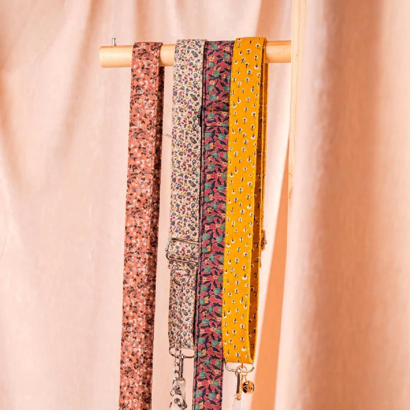 Lanyard Floreale Con Catena - Tracolla Per Telefoni E Mini Bag - Image 2