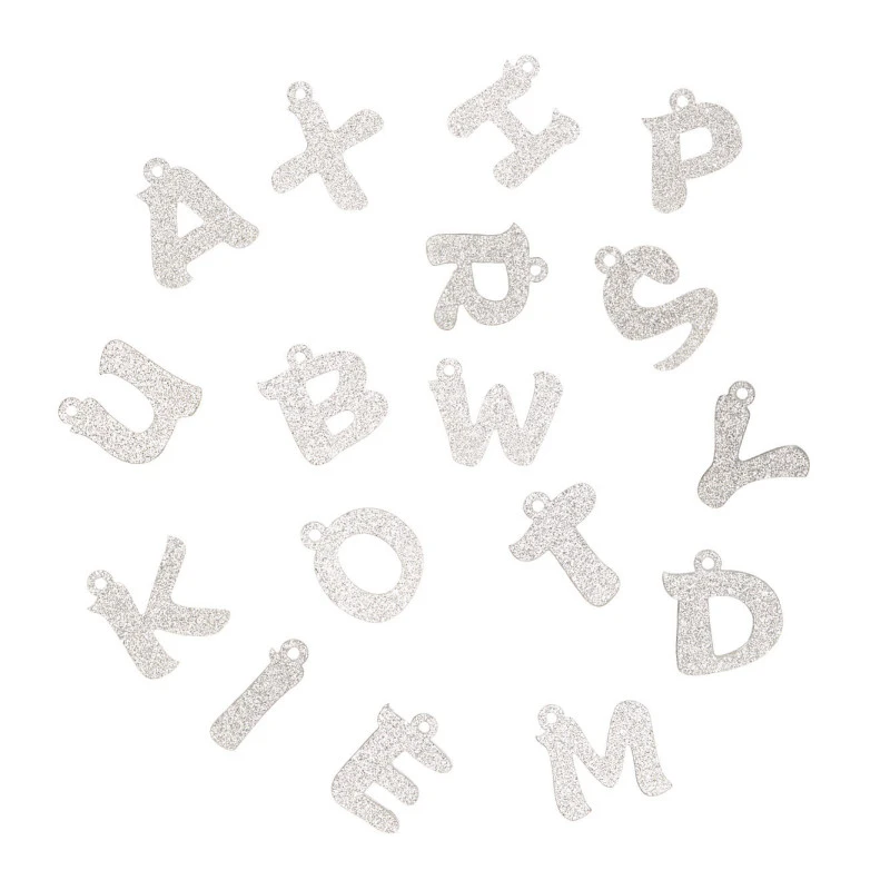 Portachiavi Smartphone Con La Tua Iniziale Nera A