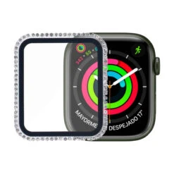 Protezione Bumper Con Brillantini Per Apple Watch 38mm