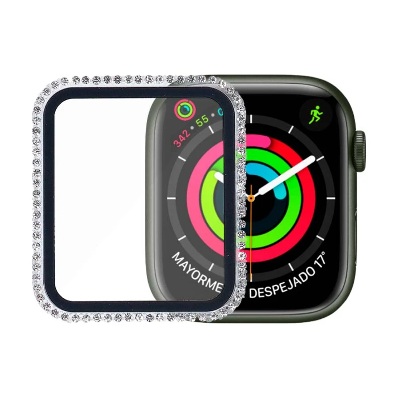 Protezione Bumper Con Brillantini Per Apple Watch 42mm
