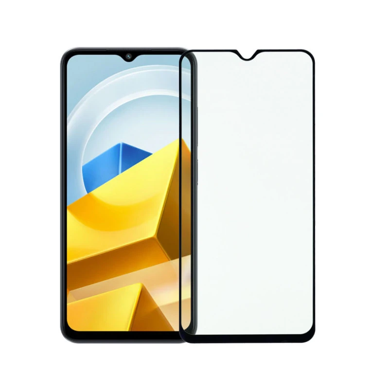 Protezione Per Lo Schermo In Vetro Temperato Completa Per Xiaomi Poco M5