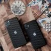 SKIN VINILE ADESIVO CARBONIO WRAPPING PER TUTTI I TELEFONI
