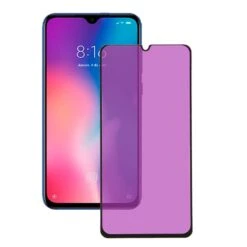Vetro Temperato Completo Anti Blue-ray Nero Per Xiaomi Mi 9