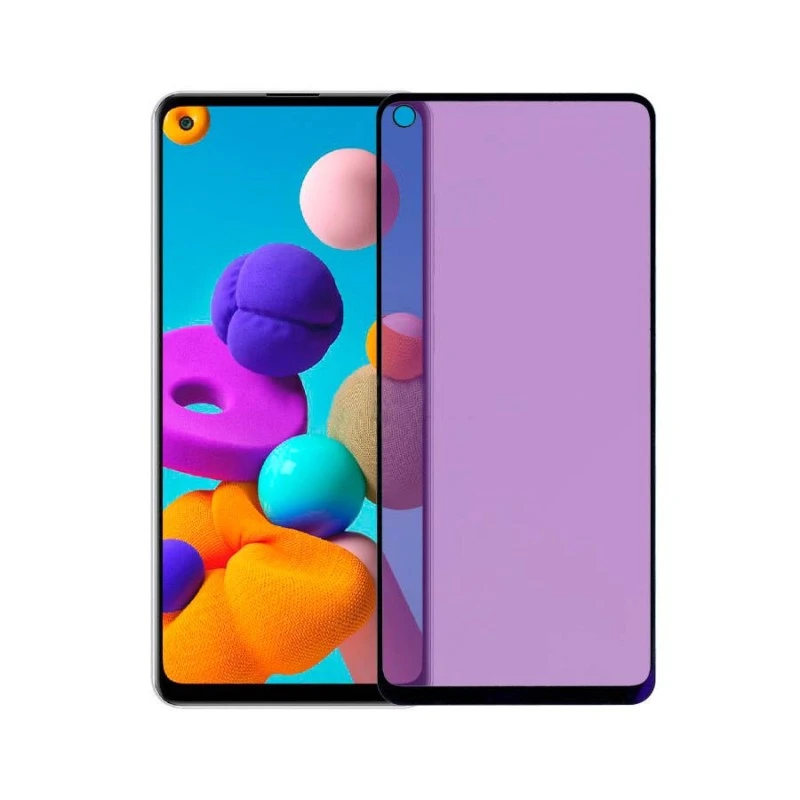 Vetro Temperato Completo Anti Blue-Ray Per Samsung Galaxy A11