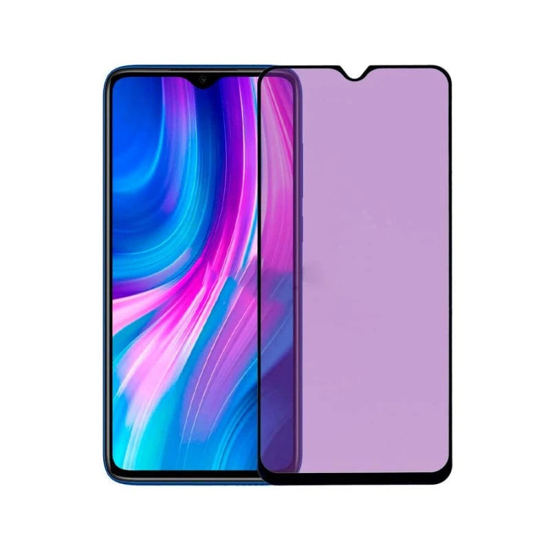 Protezione Completa Per Lo Schermo In Vetro Temperato Anti Blu-Ray Per Xiaomi Redmi Note 8 2021