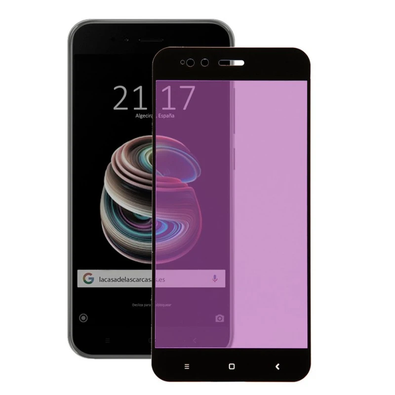 Vetro Temperato Completo Anti Blue-ray Trasparente Per Xiaomi Mi 5X - Image 2