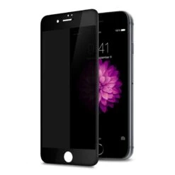 APPLE Vetro Temperato Completo Antispia Nero Per IPhone 6 Plus