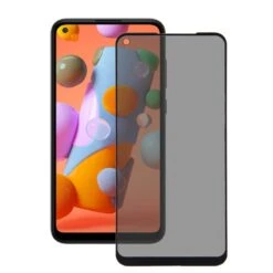 Vetro Temperato Completo Antispia Trasparente Per Samsung Galaxy A11