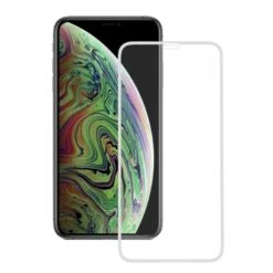APPLE Vetro Temperato Completo Bianco Per IPhone XS