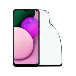 Vetro Temperato Completo Flessibile Per Samsung Galaxy A02s.