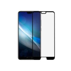 Vetro Temperato Completo Nero Per Huawei P20