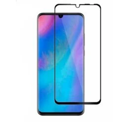 Vetro Temperato Completo Nero Per Huawei P30