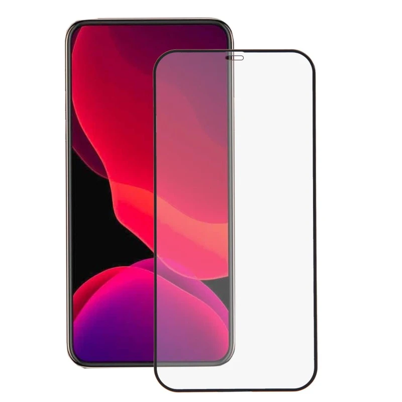 APPLE Vetro Temperato Completo Nero Per IPhone 12 Pro Max