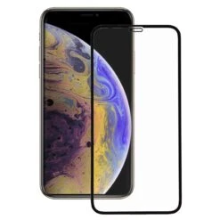 APPLE Vetro Temperato Completo Nero Per IPhone XS Max