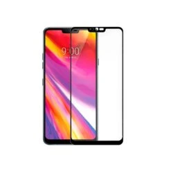 Vetro Temperato Completo Nero Per LG G7