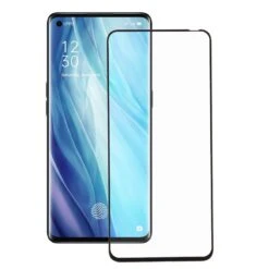 Vetro Temperato Completo Nero Per Oppo A92S