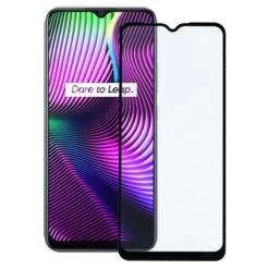 Vetro Temperato Completo Nero Per Realme 7i