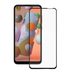 Vetro Temperato Completo Nero Per Samsung Galaxy A11