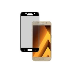 Protezione Per Lo Schermo In Vetro Temperato Completa Nera Per Samsung Galaxy A3 2017