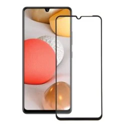 Vetro Temperato Completo Nero Per Samsung Galaxy A42 5G