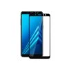 Vetro Temperato Completo Nero Per Samsung Galaxy A7 2018