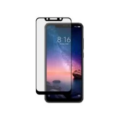 Vetro Temperato Completo Nero Per Xiaomi Redmi Note 6 Pro